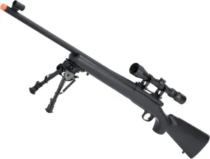 Evike Airsoft - KJW 500  FPS Metal M700 High Power Airsoft Gas Airsoft Rifle (Package: Rifle)