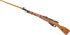 Evike Airsoft - WinGun Mosin-Nagant M44 Carbine Co2 Powered Cycling Action Rifle w/Realistic Imitation Wood Furniture