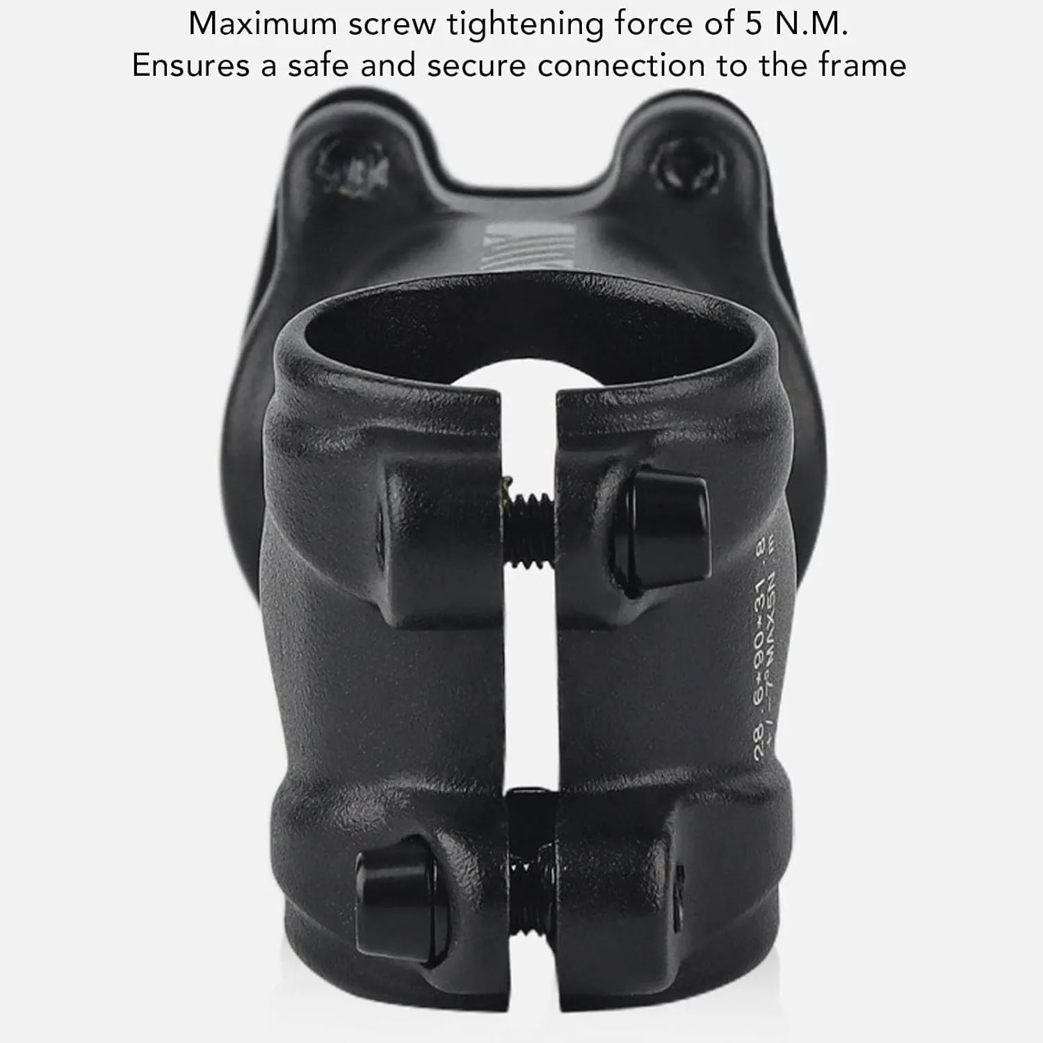 EVTSCAN Aluminum Alloy Shock Absorbing Adjustable Cycle Stem for Mountain Road Cycling
