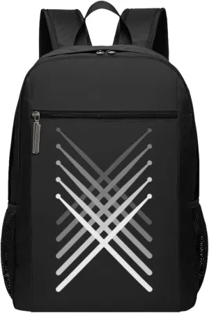 Fading Percussion Drum Backpack 17 Inch For Travel Laptops Backpack