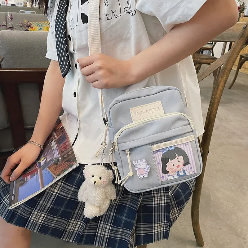 Fashion Women's Cute Creative Transparent Simple Crossbody Bags