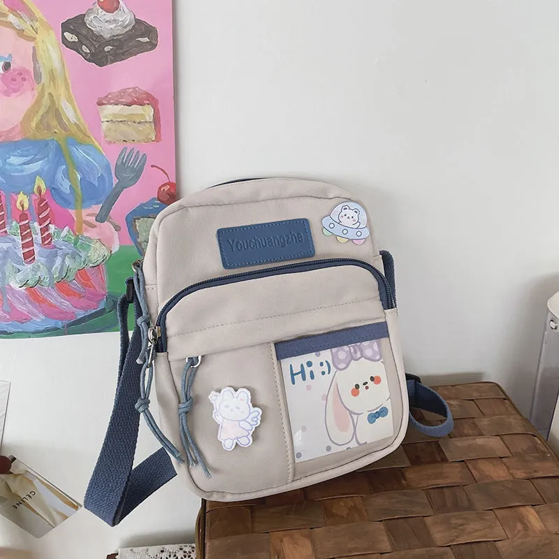 Fashion Women's Cute Creative Transparent Simple Crossbody Bags