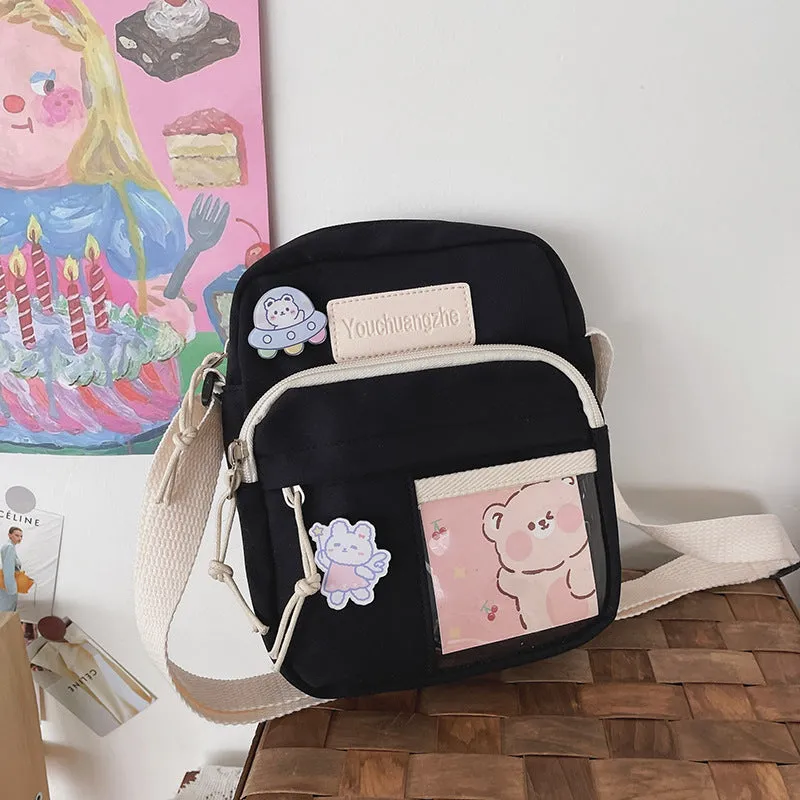 Fashion Women's Cute Creative Transparent Simple Crossbody Bags