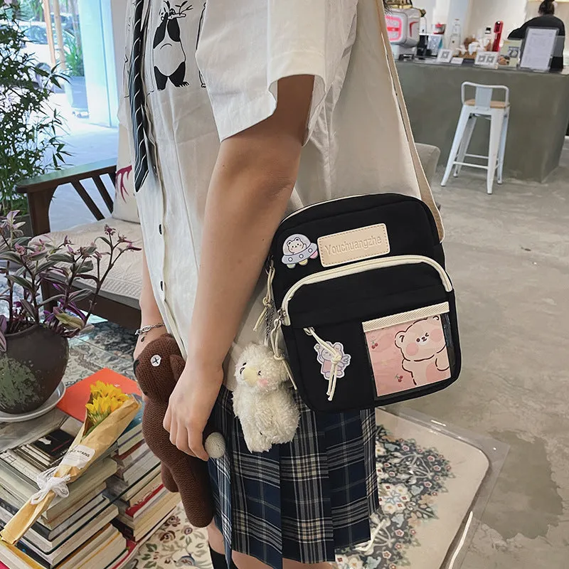 Fashion Women's Cute Creative Transparent Simple Crossbody Bags