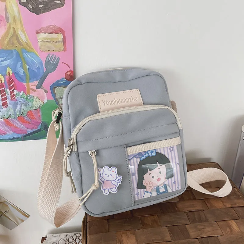 Fashion Women's Cute Creative Transparent Simple Crossbody Bags