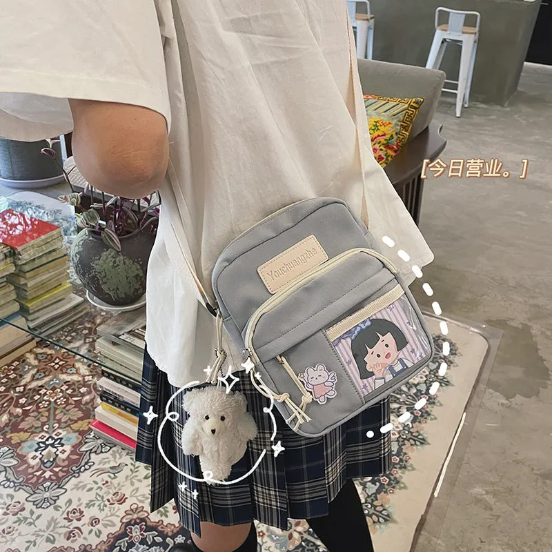 Fashion Women's Cute Creative Transparent Simple Crossbody Bags