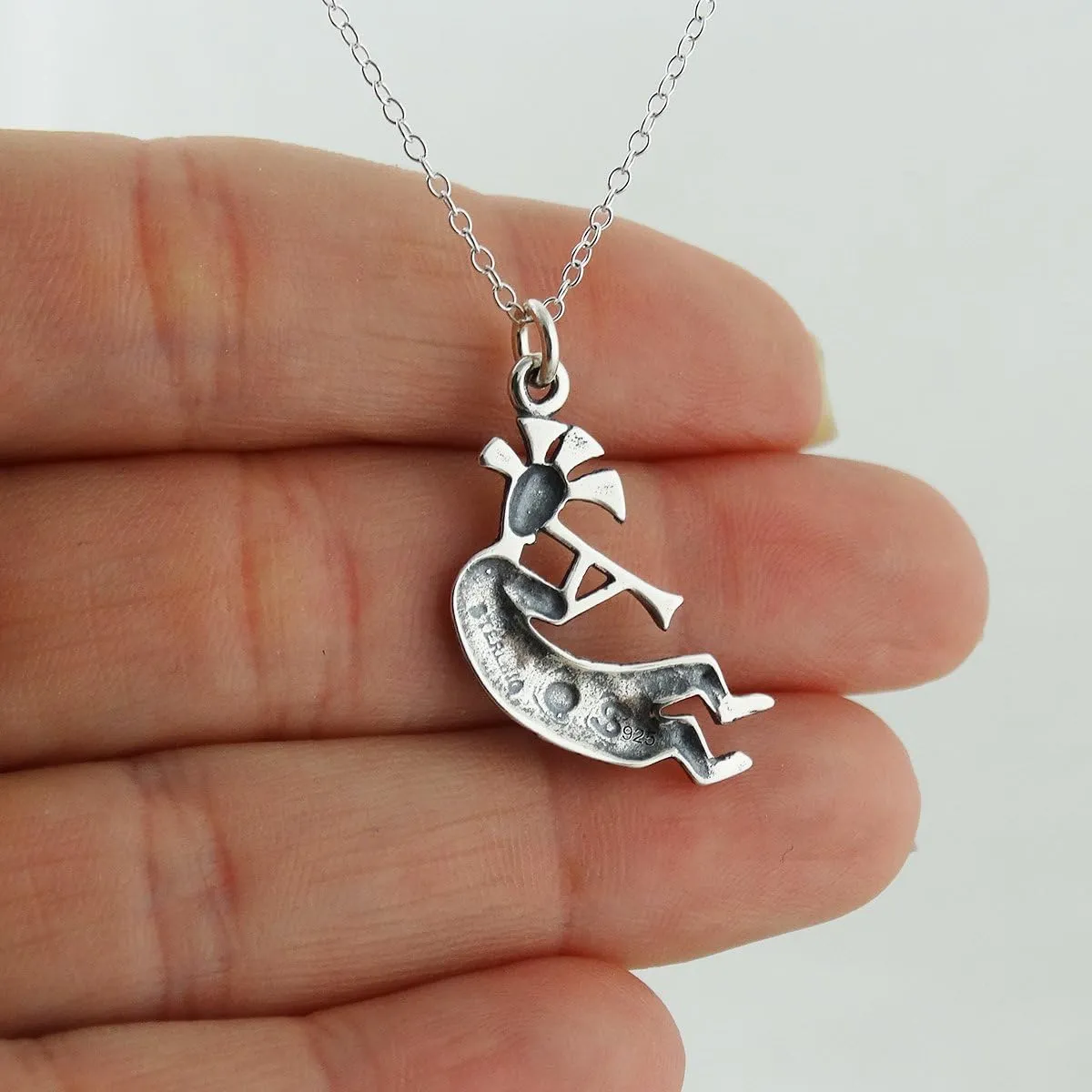 FashionJunkie4Life Sterling Silver Musical Instrument Charm Pendant Necklaces for Women