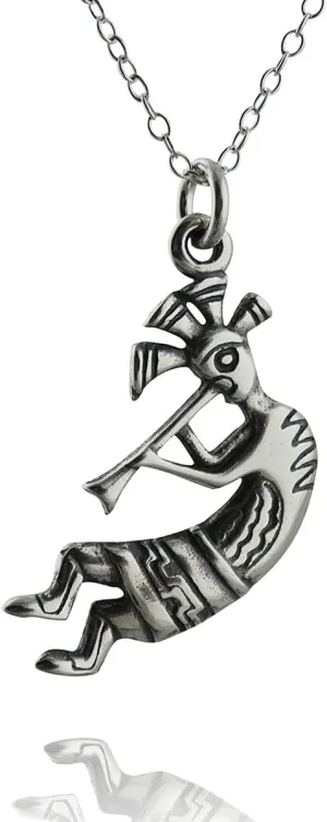 FashionJunkie4Life Sterling Silver Musical Instrument Charm Pendant Necklaces for Women