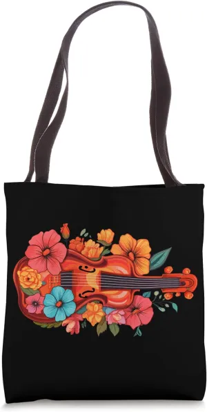 Fiddle Player Violinist Orchestra Instrument Musician Tote Bag