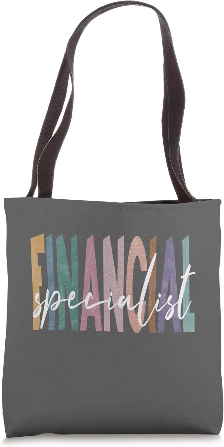 Financial Specialist Retro Vintage Distressed Simple Cute Tote Bag