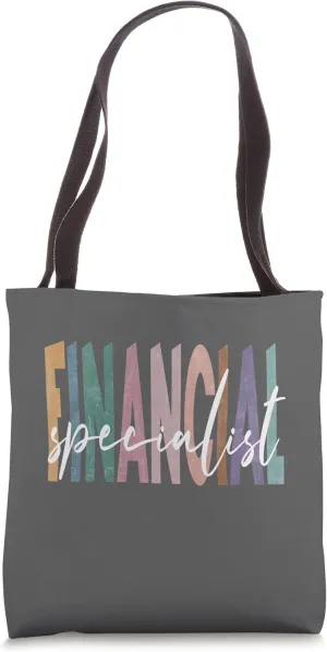 Financial Specialist Retro Vintage Distressed Simple Cute Tote Bag