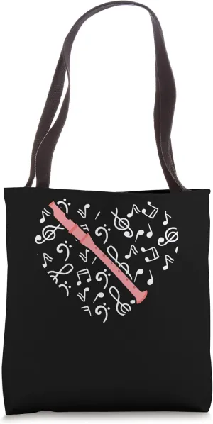 Flute Flutist Musician Instrumentalist Musical Instrument Tote Bag