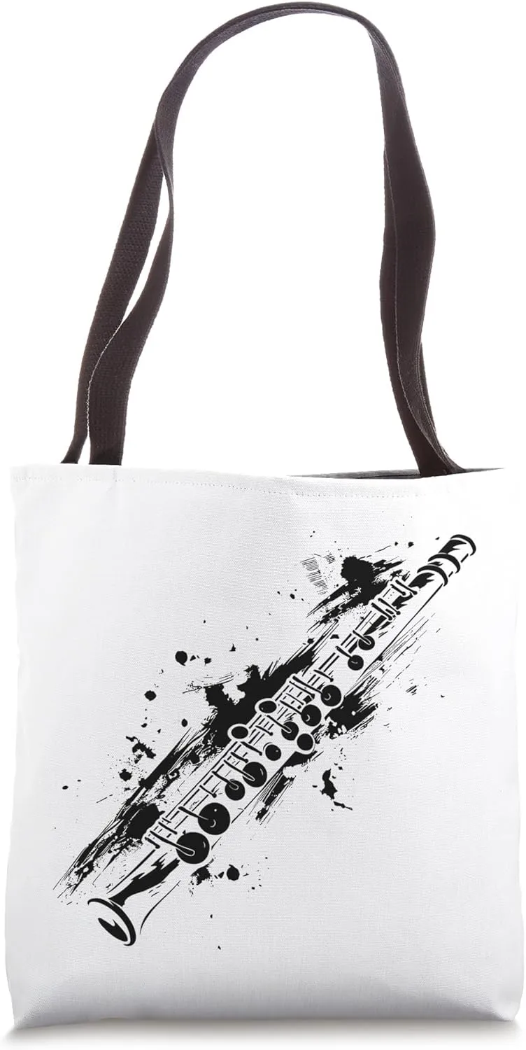 Flute Streetart Tote Bag