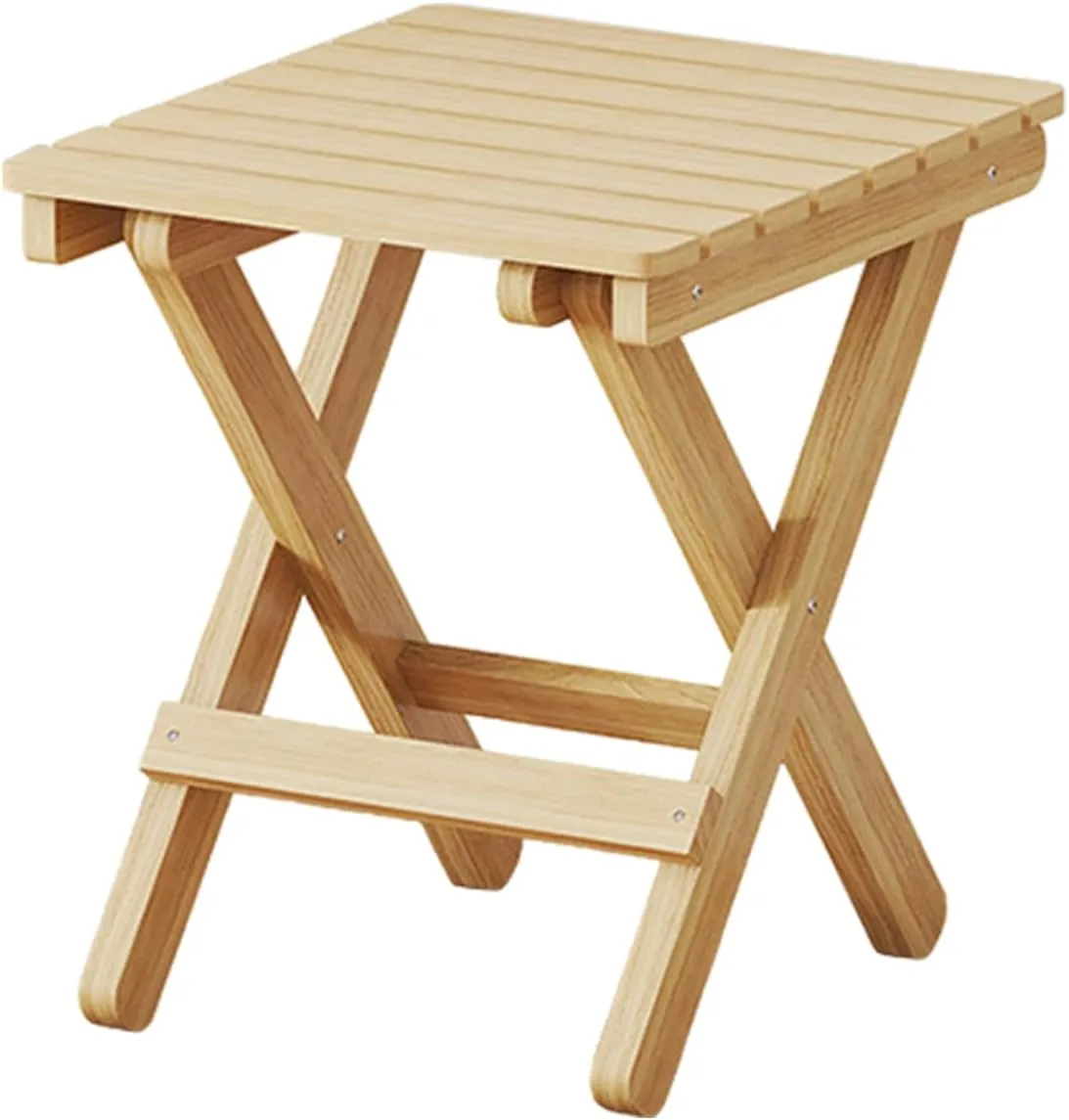 Foldable Step Stool Chair | Folding Foot Rest Hiking | Portable Folding Stool Fishing | Compact Fold-Up Step Stool, Collapsible Fishing Stool for Outdoor Fishing Camping, Fully Assembled