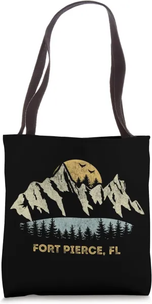Fort Pierce Florida Mountain Sunset Sunrise FL Tote Bag