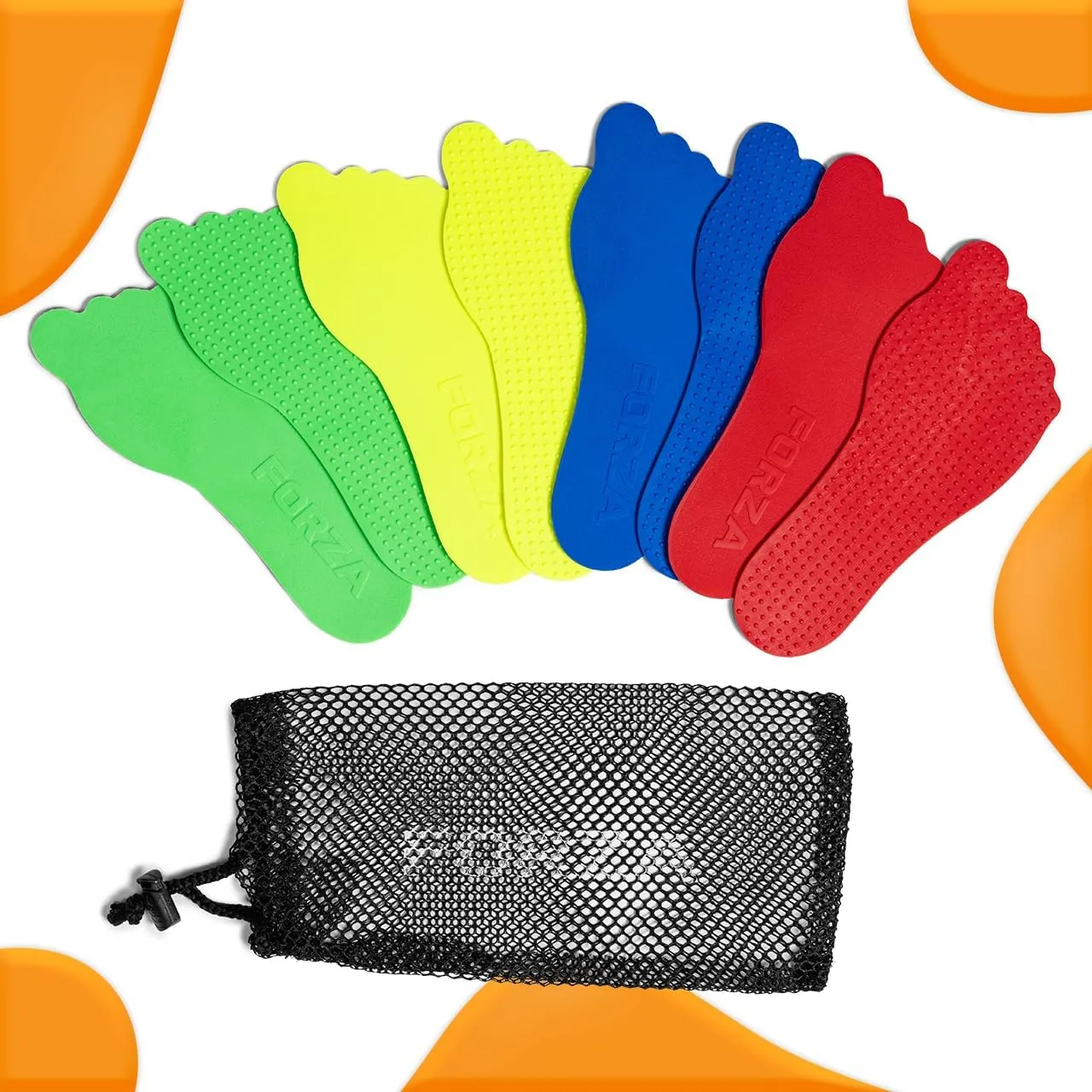 FORZA Hands and Feet Markers [3 Options Available] | Improve Coordination, Cognitive Skills and Keep Children Entertained - Carry Bag Included