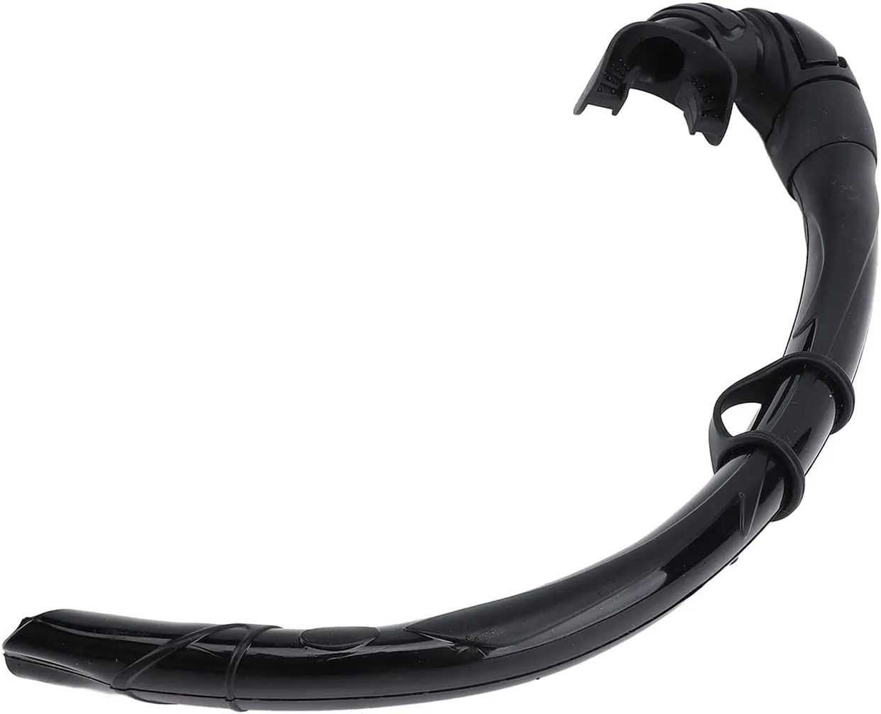 Freediving Snorkel Silicone Foldable Snorkel Roll Up Snorkel Wet Breathing Tube for Swim Training Diving Snorkeling