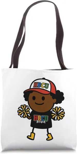 Future HBCU Grad Girl Graduation Historically Black Kids Tote Bag