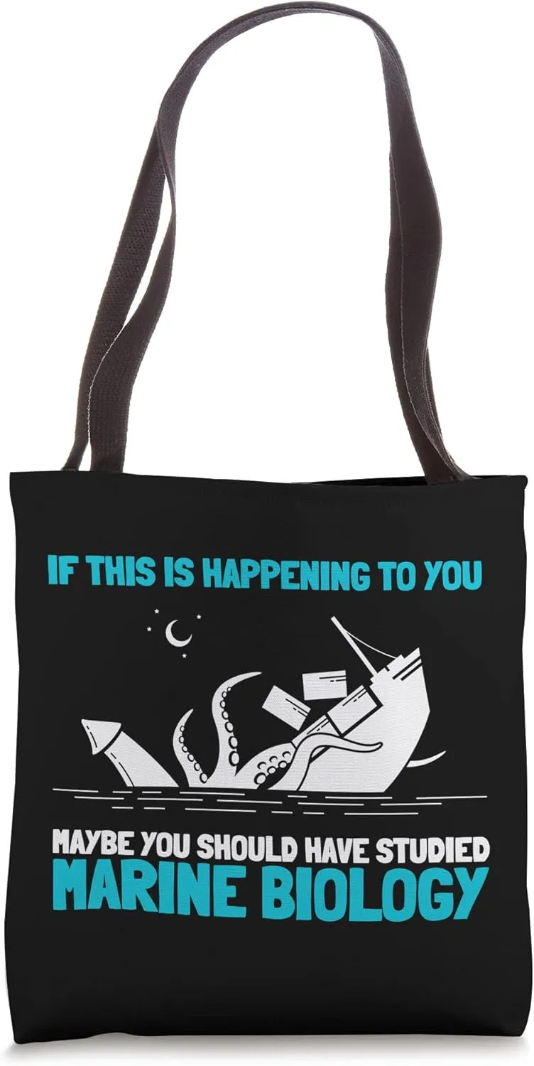 Future Marine Biologist Ocean Biology Student Oceanography Tote Bag