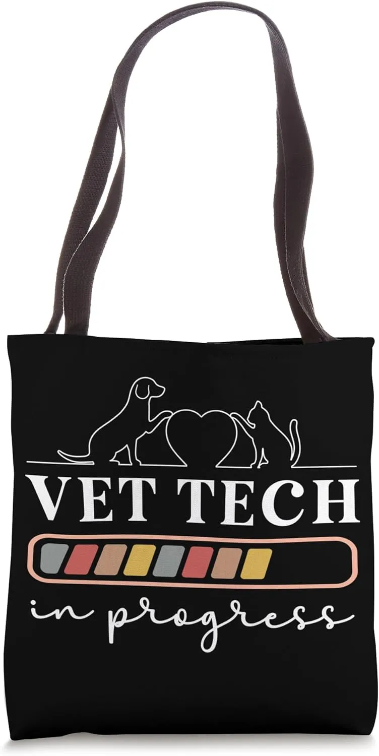 Future Vet Tech In Progress Veterinary Tech Student Tote Bag