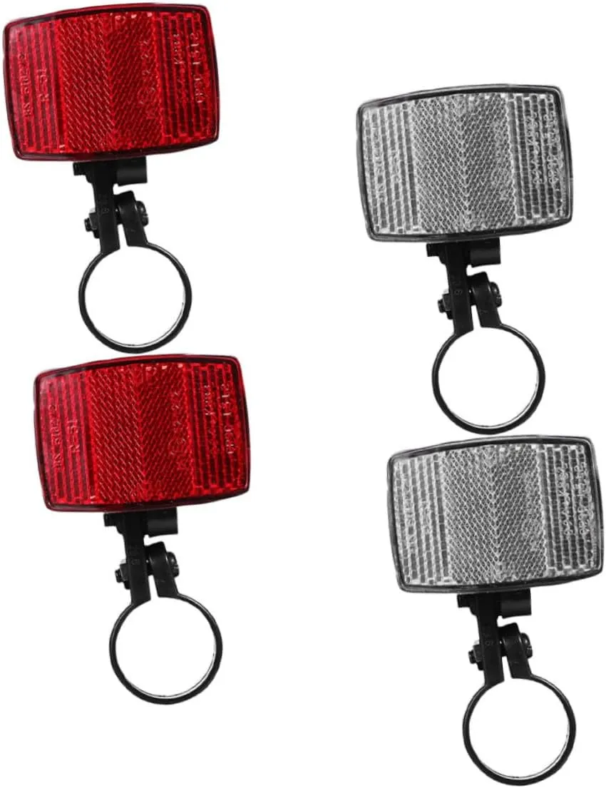 GALPADA Bicycle Reflector Cycling Reflective Accessories Mountain Covers Reflectors Rear View Bike Accessory
