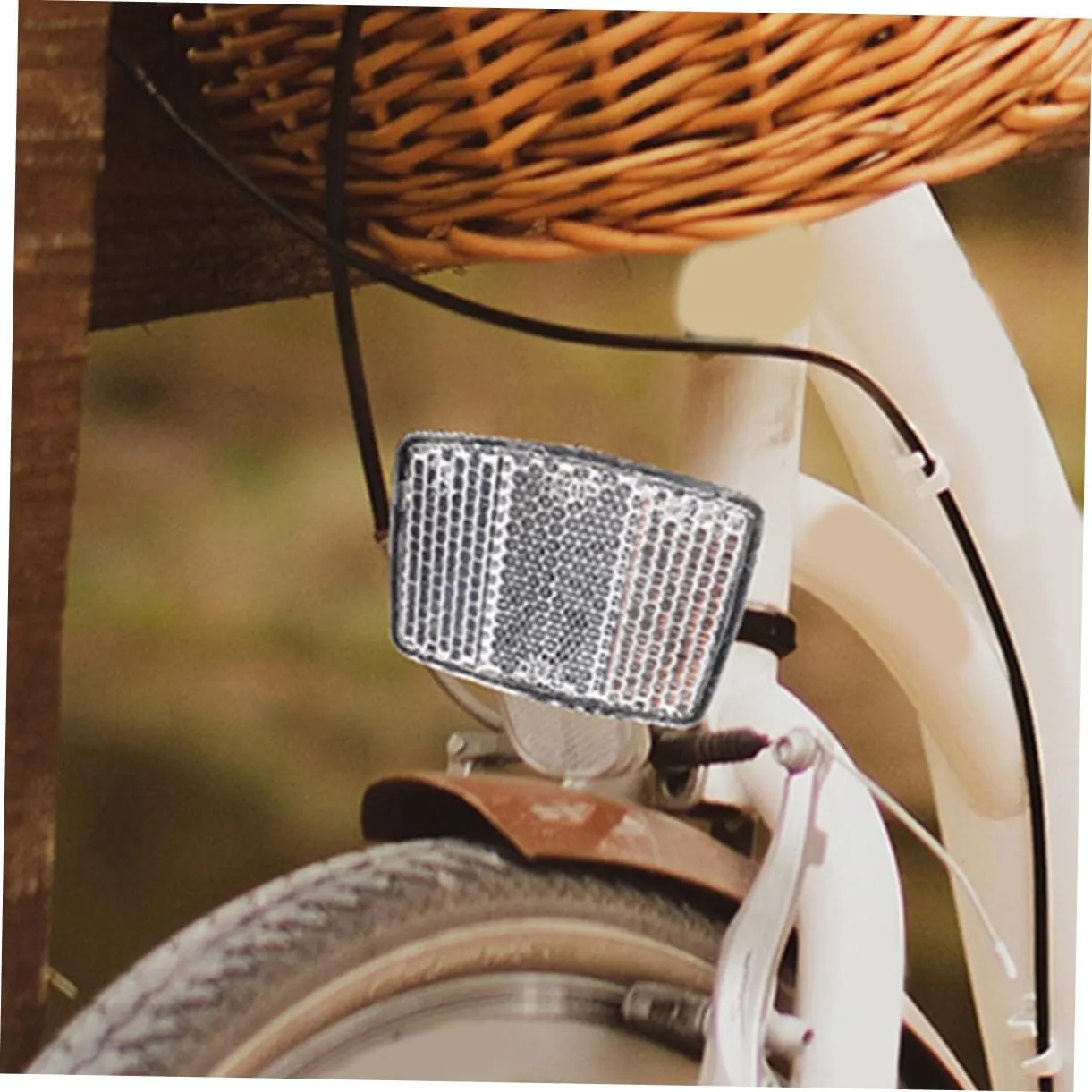 GALPADA Bicycle Reflector Cycling Reflective Accessories Mountain Covers Reflectors Rear View Bike Accessory