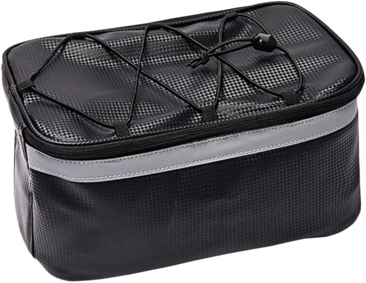 GANAZONO Bike Travel Bag Rear Bike Cargo Back Rack for Bicycle Large Capacity Pouch Easy to Use