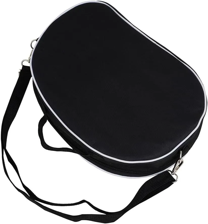 Garneck Lyre Harp Case - Padded Oxford Cloth Carrying Bag for 15-19 String Lyre Harp with Adjustable Shoulder Strap and Storage Pocket for Convenient Transport and Protection