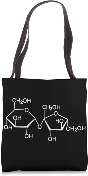 Geek Sugar Sucrose Molecule Gift Tote Bag