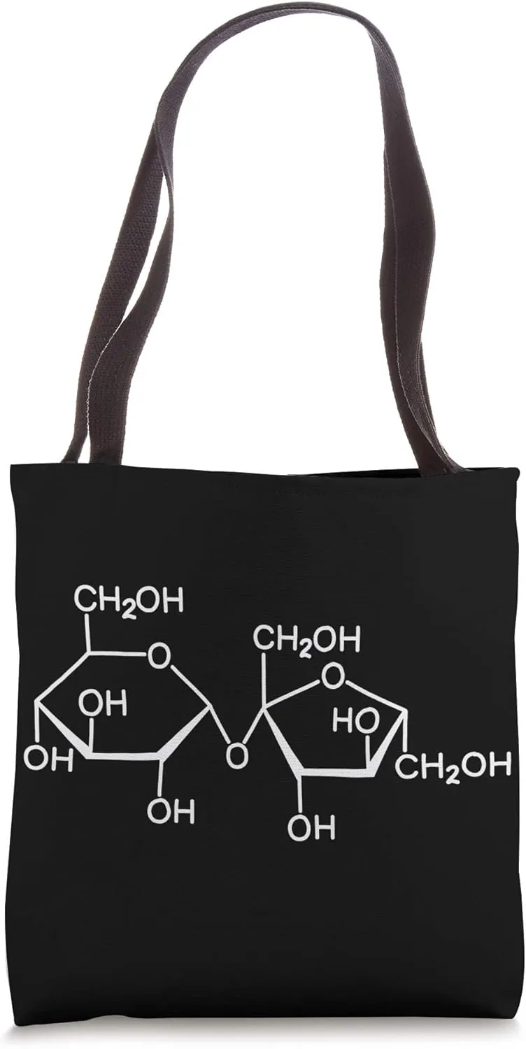 Geek Sugar Sucrose Molecule Gift Tote Bag