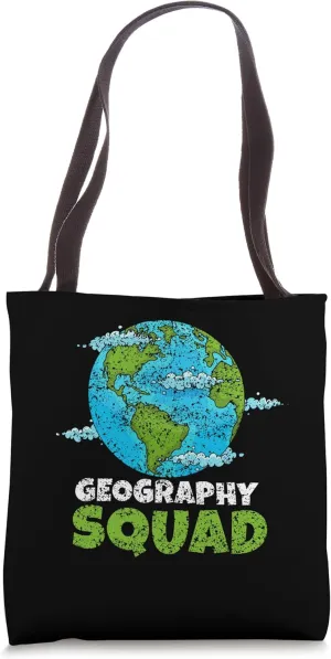 Geography Squad Geographer Geographic Job Geography Tote Bag