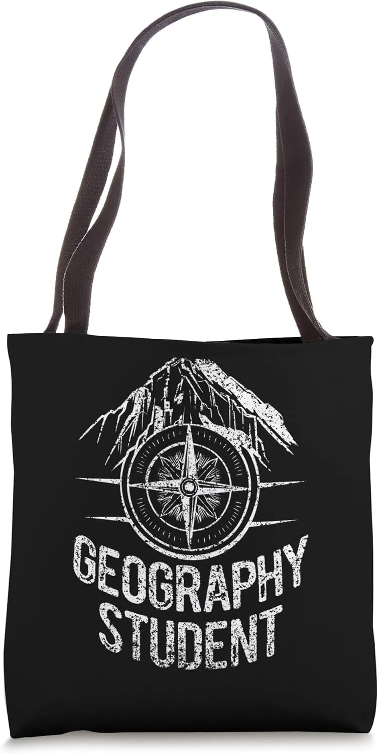 Geography Student Job Geographic Geographer Geography Tote Bag