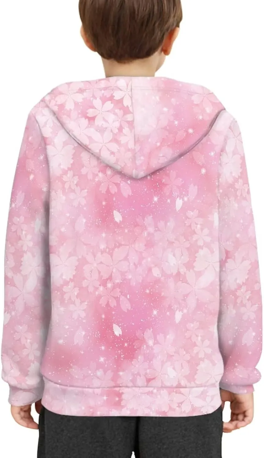 Girls Boys Hoodies Sweatshirt Trendy Fall Outfit Kids Comfy Sport Clothing Hooded Pullover 6-14 Years Old
