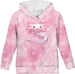 Girls Boys Hoodies Sweatshirt Trendy Fall Outfit Kids Comfy Sport Clothing Hooded Pullover 6-14 Years Old