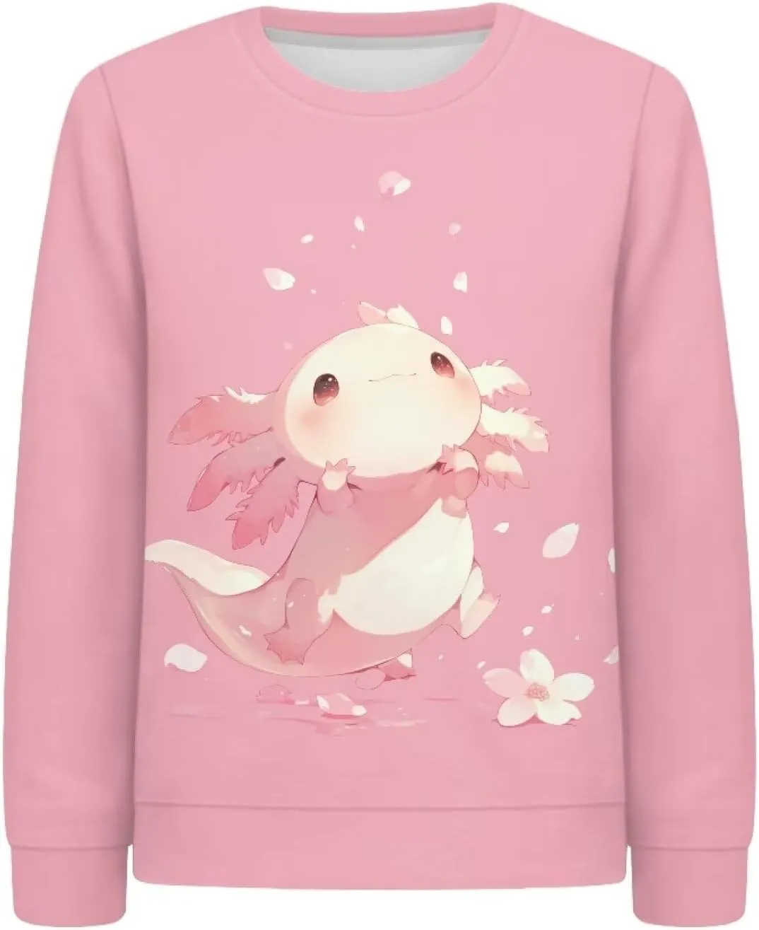 Girls Boys Sweatshirt Trendy Fall Outfit Kids Comfy Sweaters Pullover Tops 6-14 Years Old
