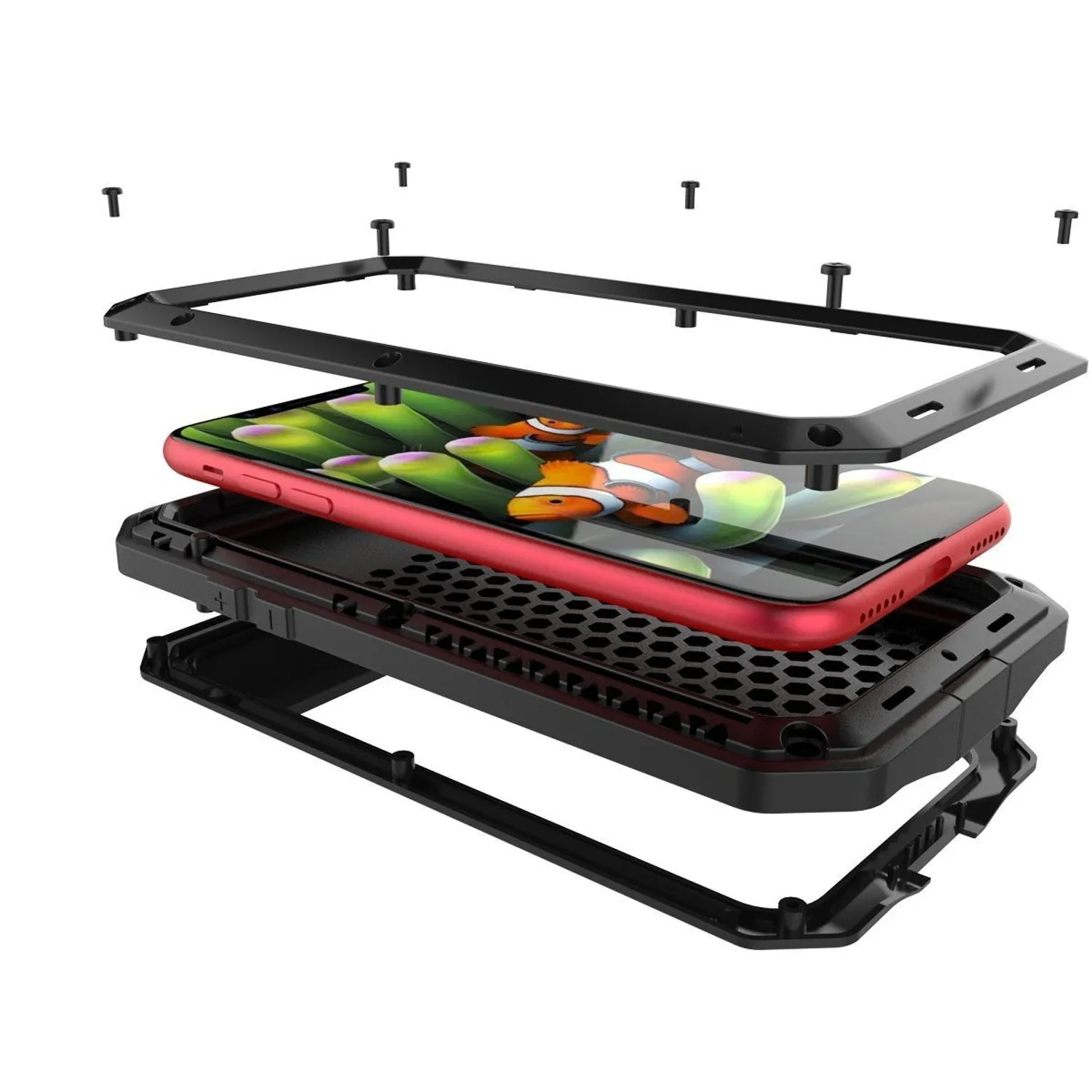 Gorilla Aluminum Alloy Heavy Duty Shockproof Case Samsung Galaxy Note 20 or Note 20 Ultra