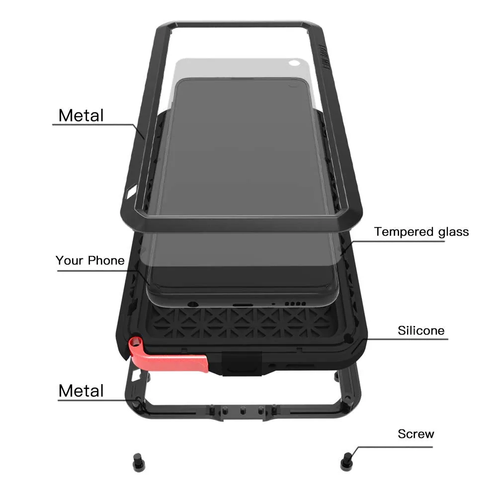 Gorilla Aluminum Alloy Heavy Duty Shockproof Case Samsung Galaxy S10 / S10 Plus / S10 Edge