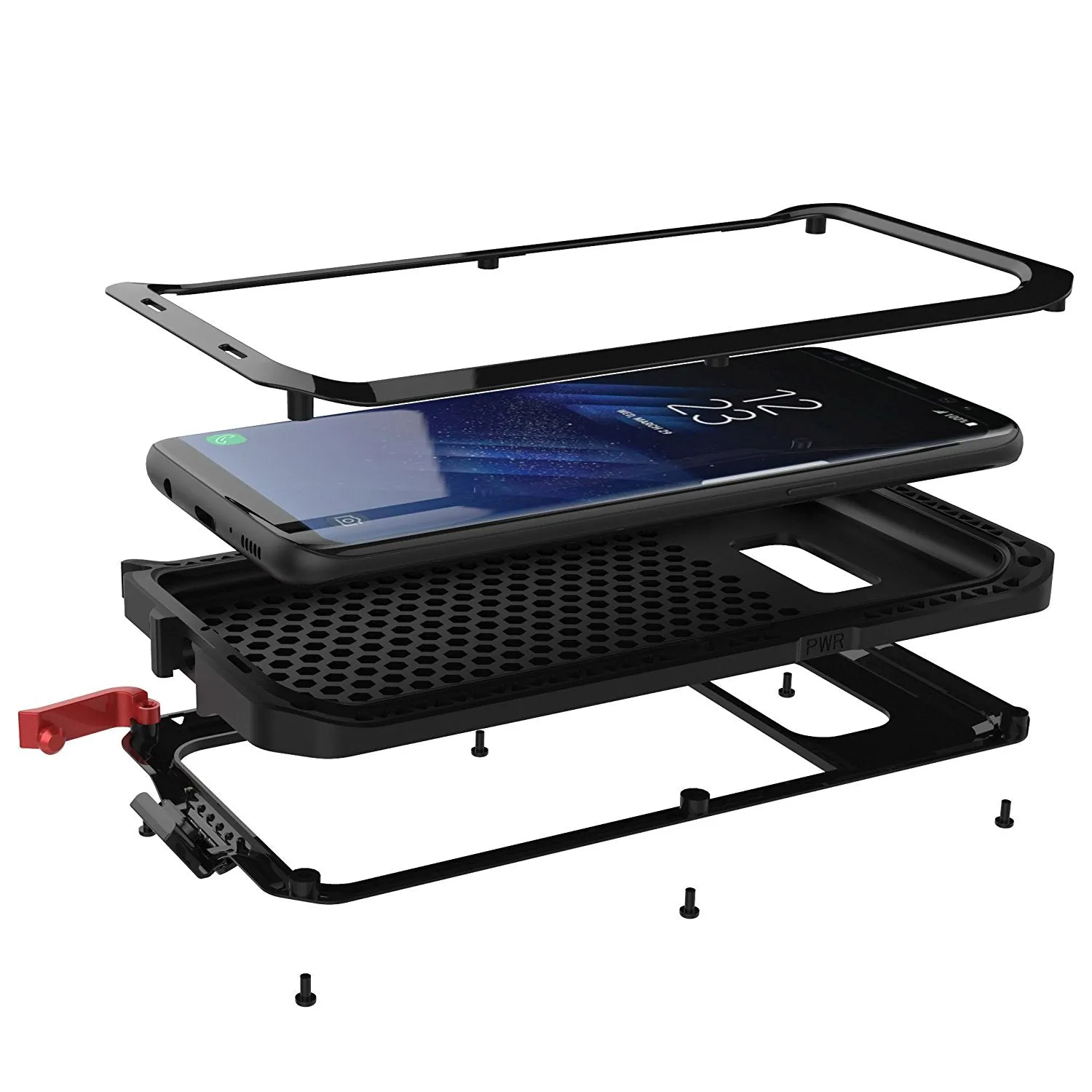 Gorilla Aluminum Alloy Heavy Duty Shockproof Case Samsung Galaxy S9 or S9 Plus