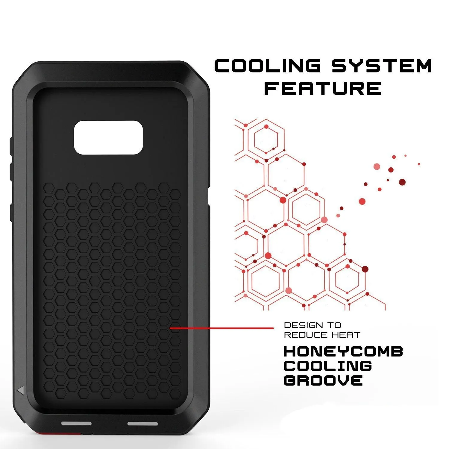 Gorilla Aluminum Alloy Heavy Duty Shockproof Case Samsung Galaxy S9 or S9 Plus