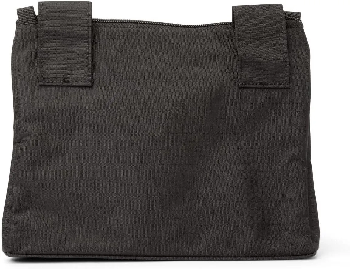 Grande Pouch in Black, 6"x8"x1" Lose-proof and Pickpocket Proof Safety Wallets, Outdoor Sports Belt Bags and Travel Fanny Waist Pack for Men and Women