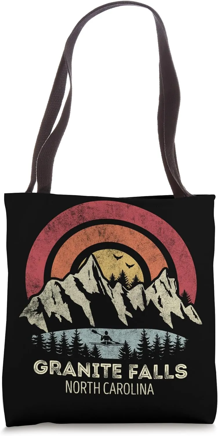 Granite Falls North Carolina Mountain Sunset Sunrise Tote Bag