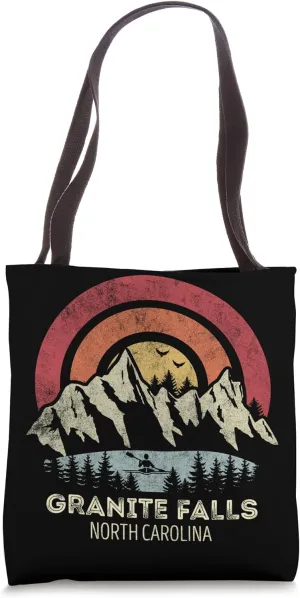 Granite Falls North Carolina Mountain Sunset Sunrise Tote Bag