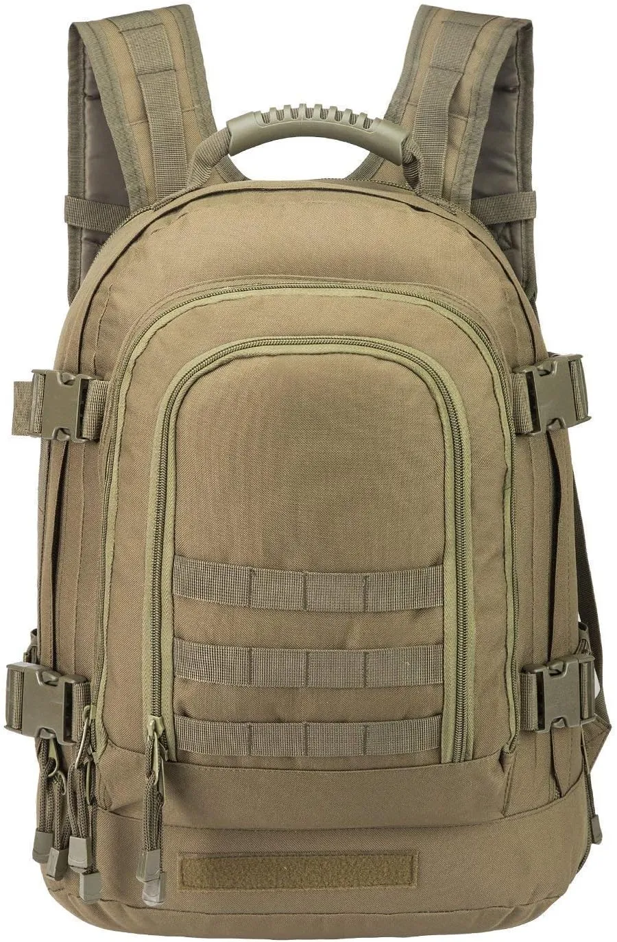 Greencity Laptop Backpacks Tactical 3 Day Expandable Bug Out Bag Classic Case Travel Hiking，Green