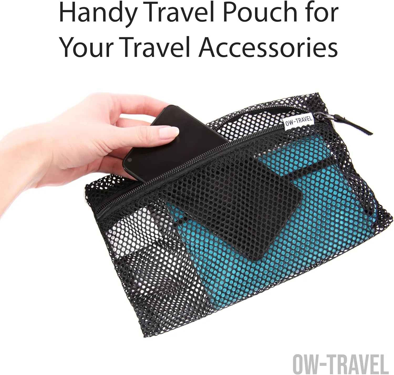Grey packing cubes for suitcases. Travel storage organiser bags 5 pcs