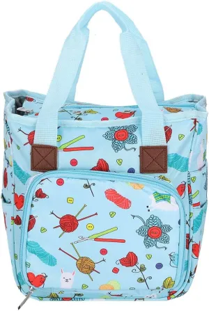 GULEEK Storage Bag for Living Daily Container for Woolen Clothing Multifunctional Clothes Organizer with Spacious Interior (Cartoon Handbag)