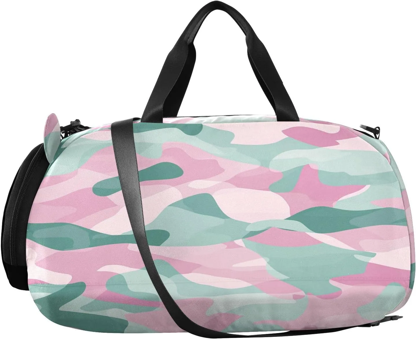 GuoChe Anti Theft Crossbody Bag with Shoes Compartment Trendy Over Shoulder Purse for Go shopping