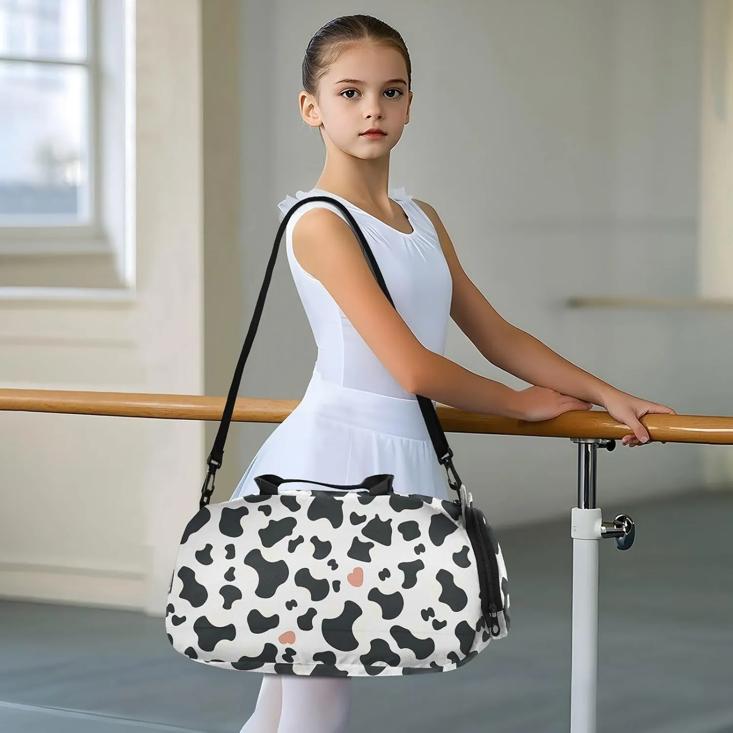 GuoChe Small Crossbody Purse with Shoes Compartment Fashion Purses for Go shopping