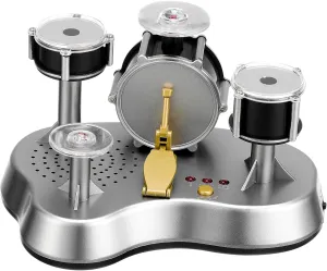 Hand Drum Mini Drum Kit Desktop Musical Instrument Drummer Figurine