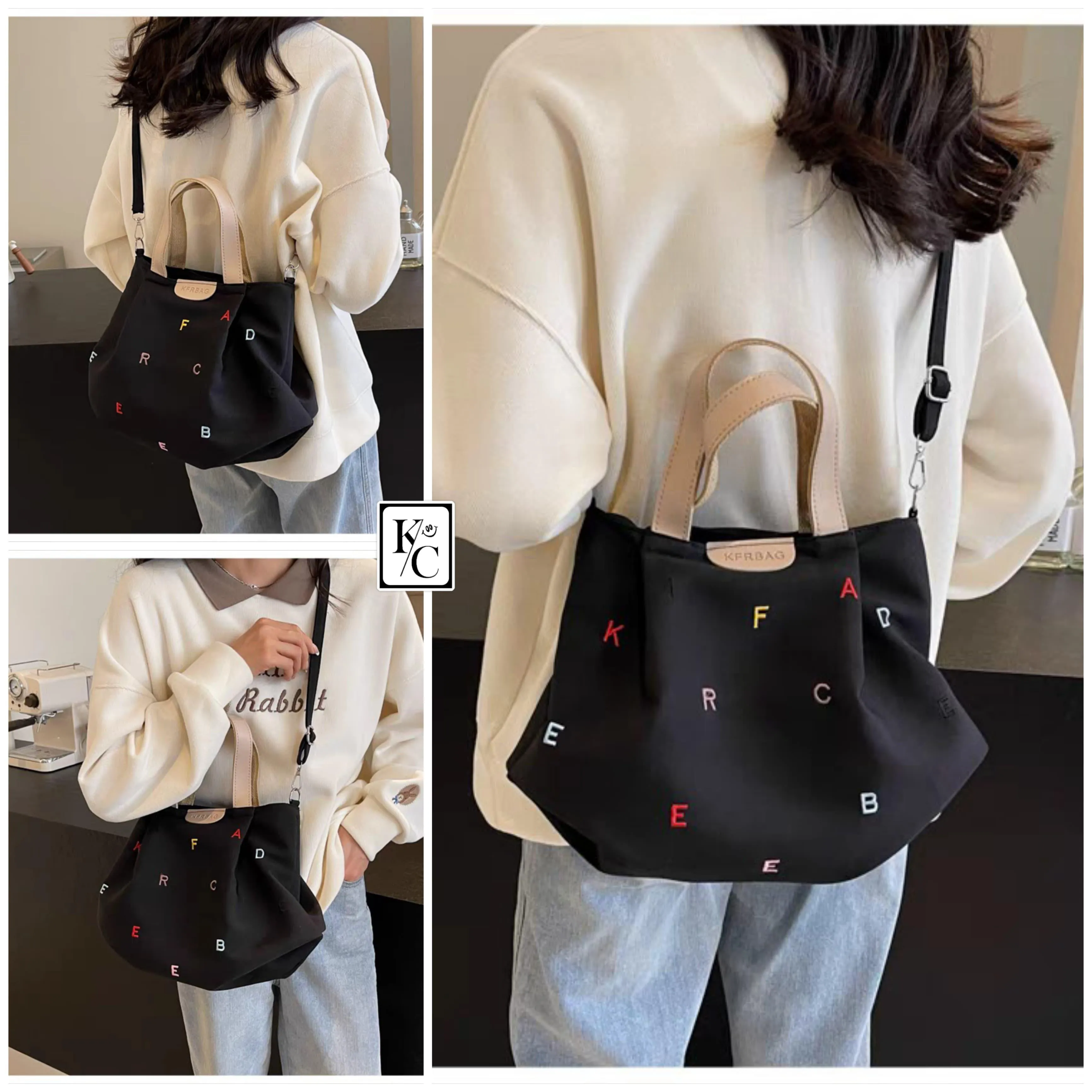 Hand Women Tote Wireless Bags International delivery Canvas