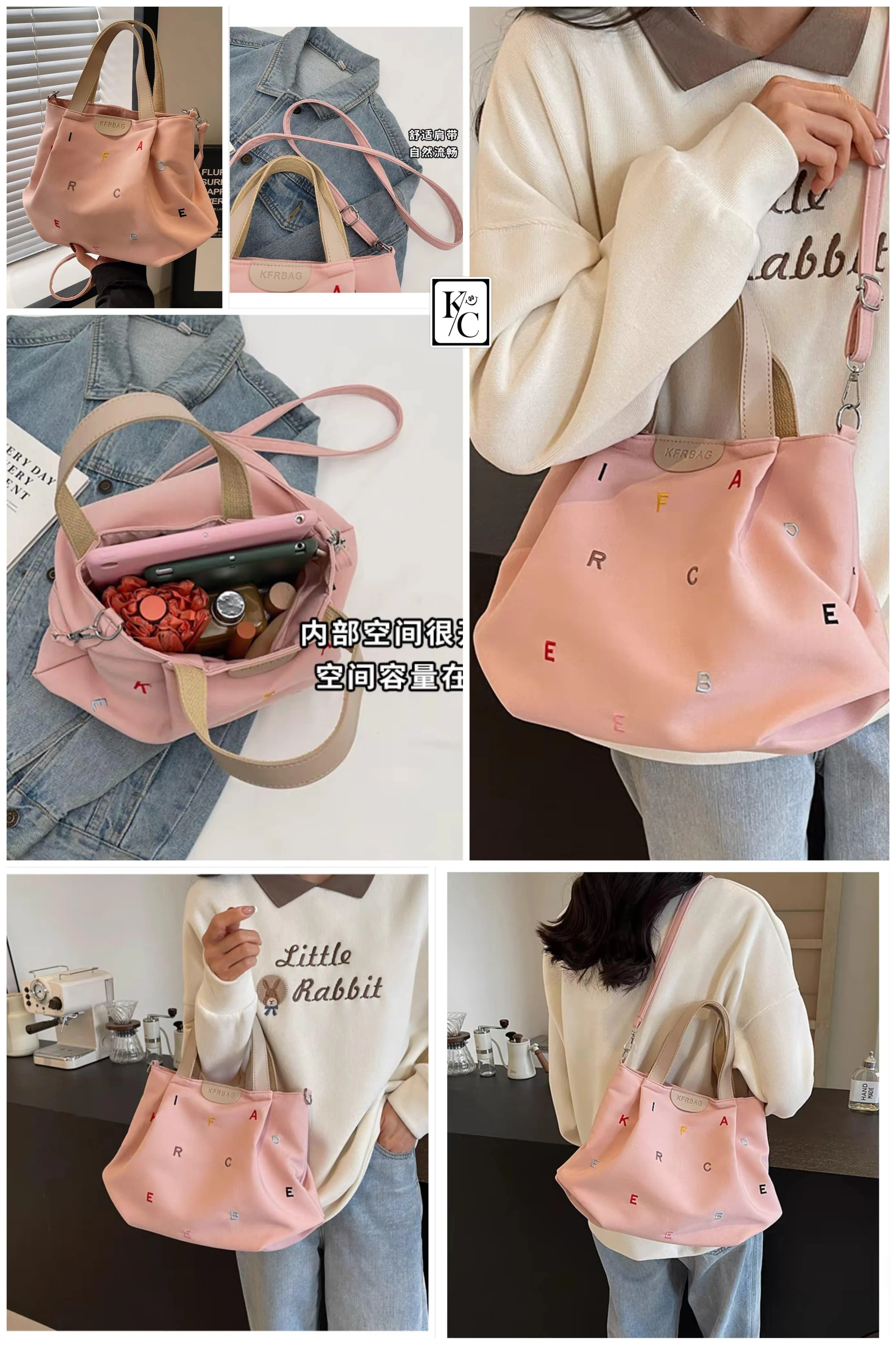 Hand Women Tote Wireless Bags International delivery Canvas